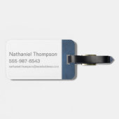 NEWT SCAMANDER™ Walking Art Nouveau Panel Gepäckanhänger (Rückseite horizontal)