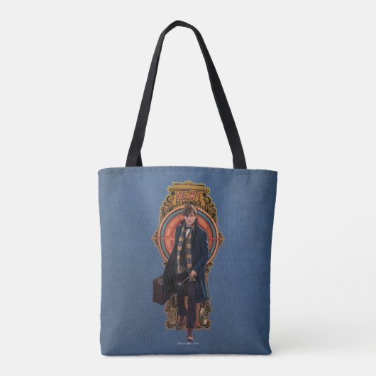 NEWT SCAMANDER™ Walking Art Nouveau Panel Tasche (Rückseite)