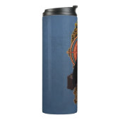 NEWT SCAMANDER™ Walking Art Nouveau Panel Thermosbecher (Nach links gedreht)