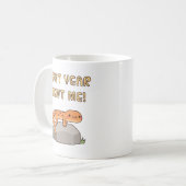 Newt Year Newt Me Funny Neujahrsresolution Kaffeetasse (Vorderseite Links)