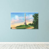 Newton Battlefield Park View Leinwanddruck (Insitu (Holzboden))