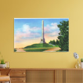 Newton Battlefield Park View Leinwanddruck (Insitu (Wohnzimmer))