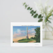 Newton Battlefield Park View Postkarte (Stehend Vorderseite)