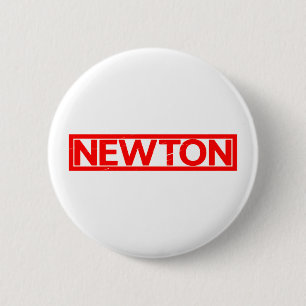 Newton-Briefmarke Button