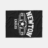 Newton Eagles Soccer Ll 2025  Fleecedecke (Vorderseite (Horizontal))