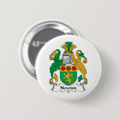 Newton-Familienwappen Button (Vorne & Hinten)