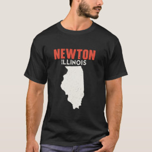 Newton Illinois USA Staat America Travel Illinoisa T-Shirt
