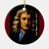 Newton Keramik Ornament (Vorne)