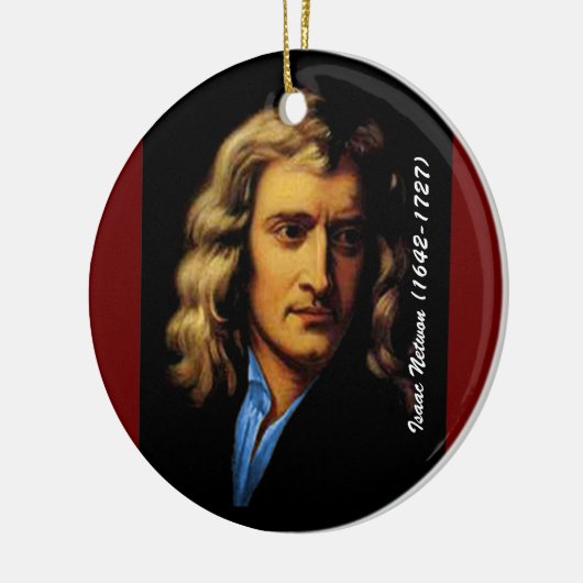Newton Keramik Ornament (Links)