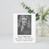 Newton Postcard Postkarte (Stehend Vorderseite)
