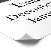 Newton Poster (Ecke)