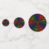 Newton Rainbow | Rainbow Fraktal Art Konfetti (Rückseiten)