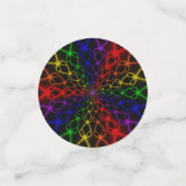 Newton Rainbow | Rainbow Fraktal Art Konfetti (Klein Vorderseite)