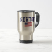 Newton US Flag Reisebecher (VorderseiteRechts)