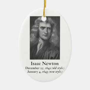 Newton-Verzierung Keramik Ornament