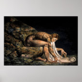 Newton William Blake Masonic Painting Poster Print (Vorne)