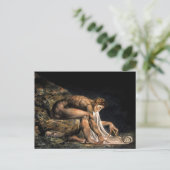 Newton William Blake Masonic Painting Postkarte (Stehend Vorderseite)
