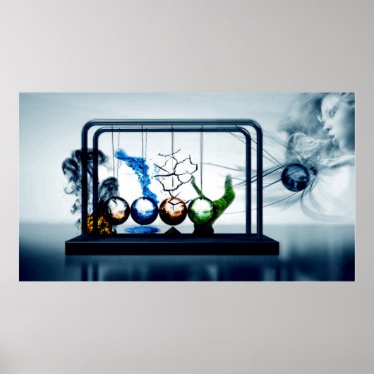 Newton's Cradle Poster (Vorne)