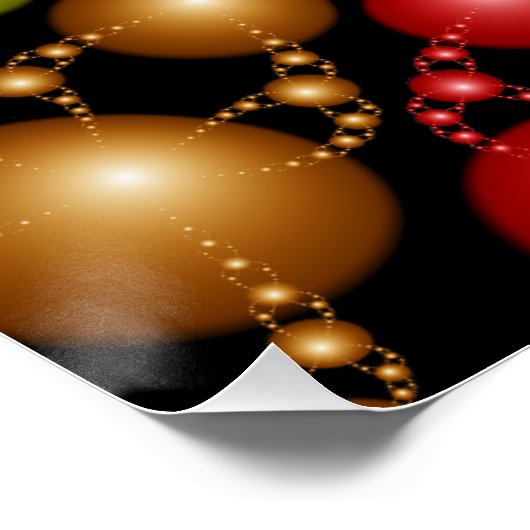 Newton's Rainbow Perfect Poster (Ecke)