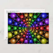 Newton's Rainbow Postcard Postkarte (Vorne/Hinten)