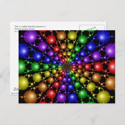 Newton's Rainbow Postcard Postkarte (Vorne/Hinten)