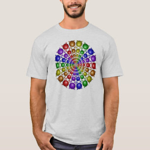 Newtons Regenbogen-Shirt T-Shirt