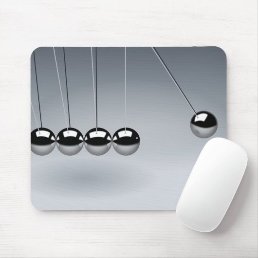 Newtons Wiege Mousepad (Mit Mouse)