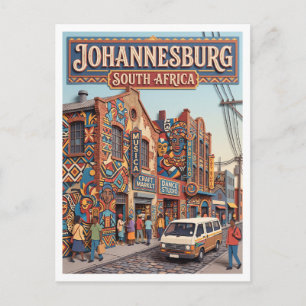 Newtown Cultural Precinct Johannesburg Postkarte