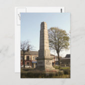 Newtownards Kriegsdenkmal Postkarte (Vorne/Hinten)