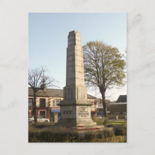 Newtownards Kriegsdenkmal Postkarte