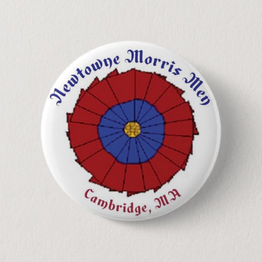 Newtowne Morris Mannknopf Button (Vorderseite)