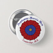 Newtowne Morris Mannknopf Button (Vorne & Hinten)