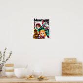 Newtype Kimetsu Magazin Poster (Küche)