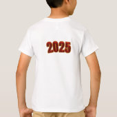 #NewYear2025 T-Shirt (Rückseite)