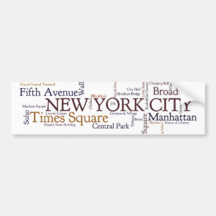 NewYork Autoaufkleber