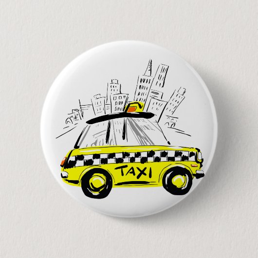 newyork Taxi Button (Vorderseite)