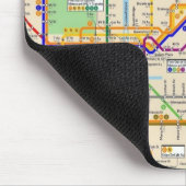 Newyork Untergrundbahn Mousepad (Ecke)