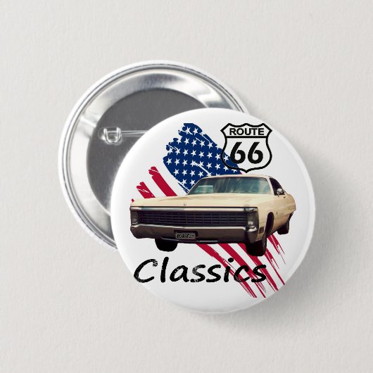 Newyorker Classics Button (Vorne & Hinten)