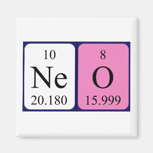 Nex-Periodenmagnet Magnet (Vorne)