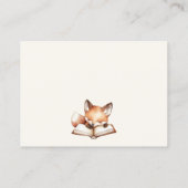 Next chapter Baby Shower Diaper Raffle  Begleitkarte (Rückseite)