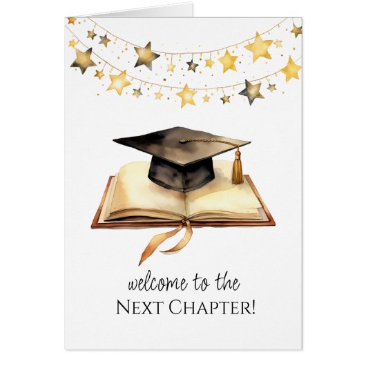 Next Chapter Congratulations Graduate Greeting  (Vorne)