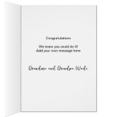 Next Chapter Congratulations Graduate Greeting  (Innen (Rechts))