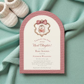 Next Chapter Watercolor Hedgehog Reading Book  Einladung