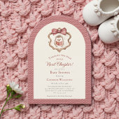 Next Chapter Watercolor Hedgehog Reading Book  Einladung