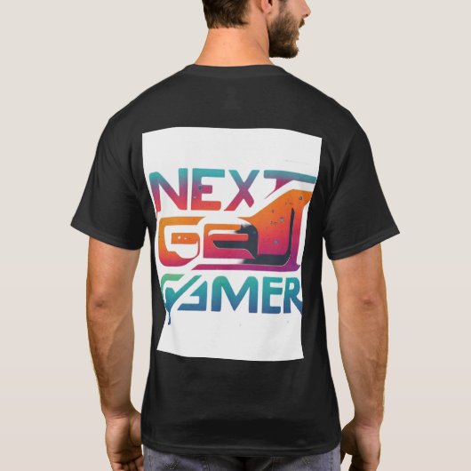 Next Gen Gamer T-Shirt (Rückseite)
