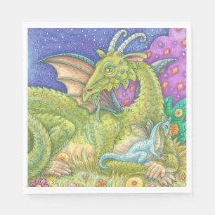 Next Generation Baby Dragon Fantasy PAPER NAPKINS Serviette