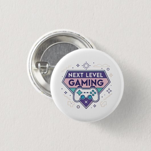 Next Level Gaming Retro Controller Pastel Gamer Tr Button (Vorne & Hinten)