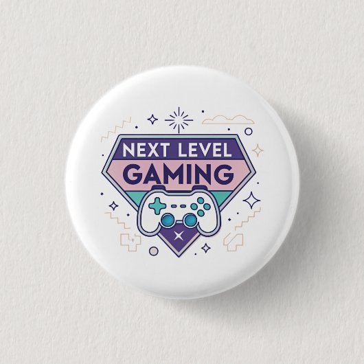 Next Level Gaming Retro Controller Pastel Gamer Tr Button (Vorderseite)