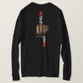 Next Level Lion Herren Langarm T-Shirt (Design Rückseite)