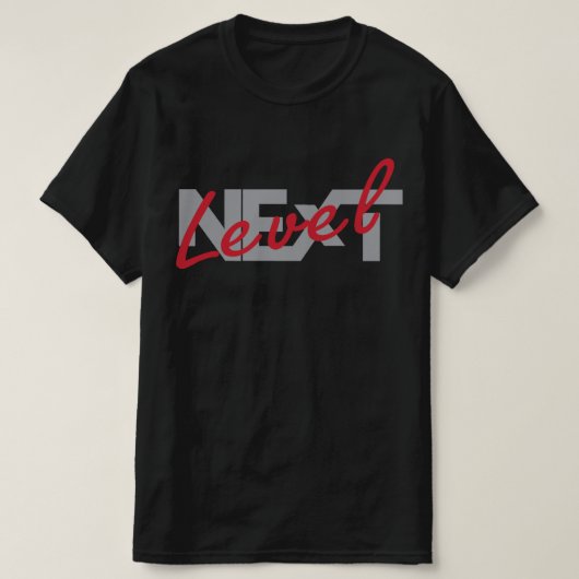 Next Level Lion Menshirt – Motivational T-Shirt (Design vorne)